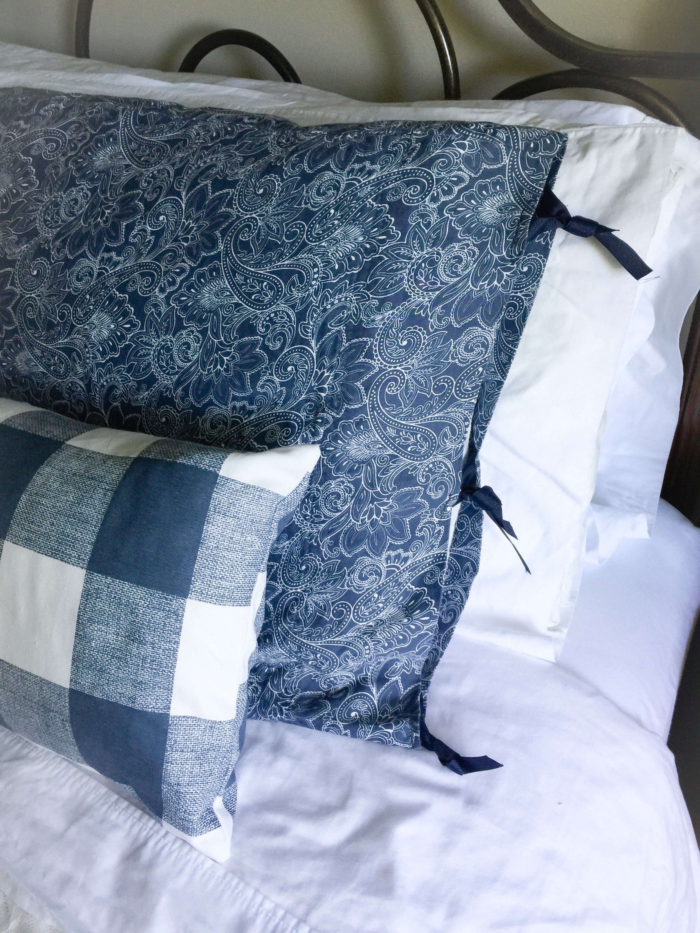 $7 DIY Pillow Shams