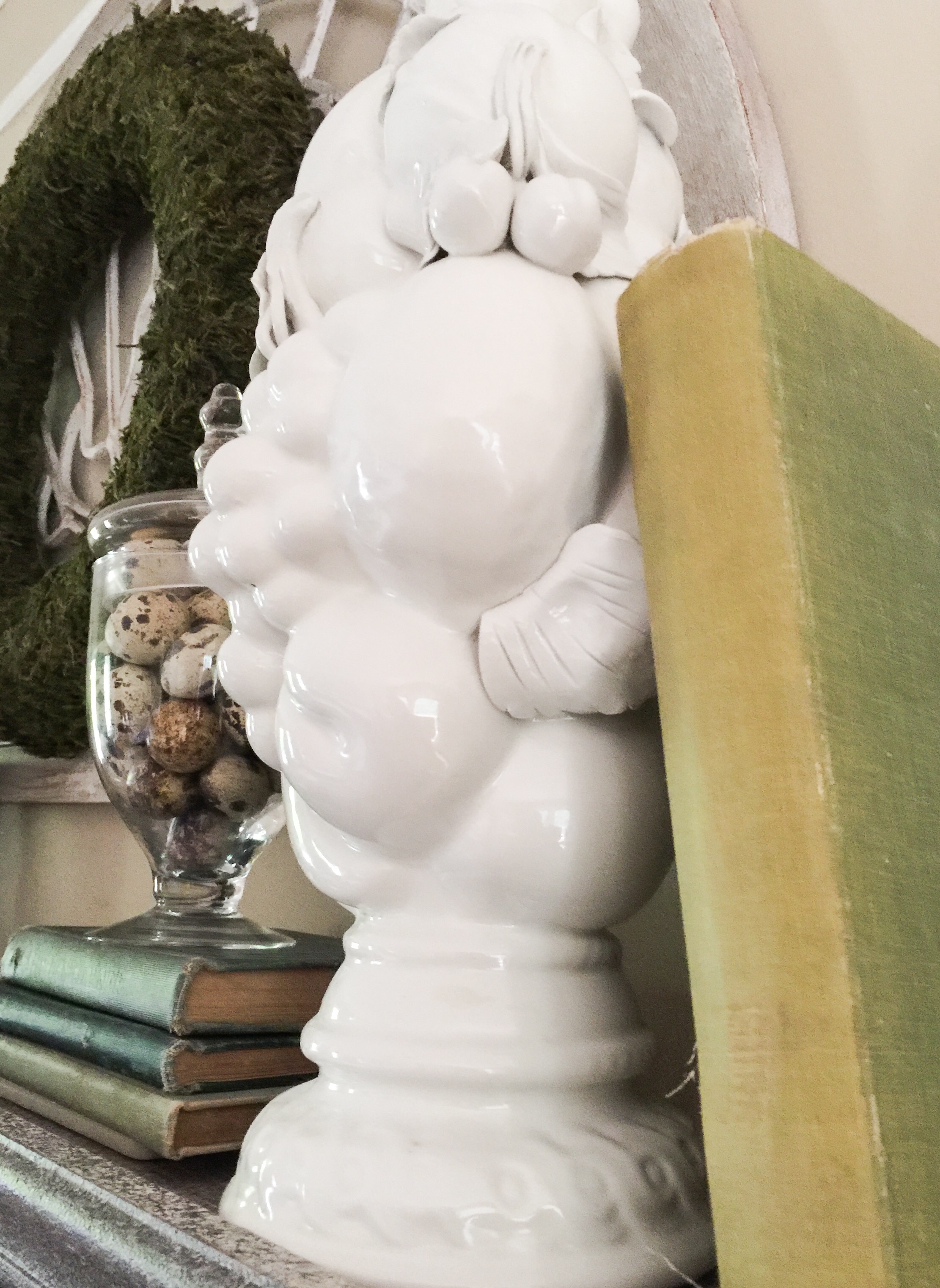 Spring Mantel……..Finally!