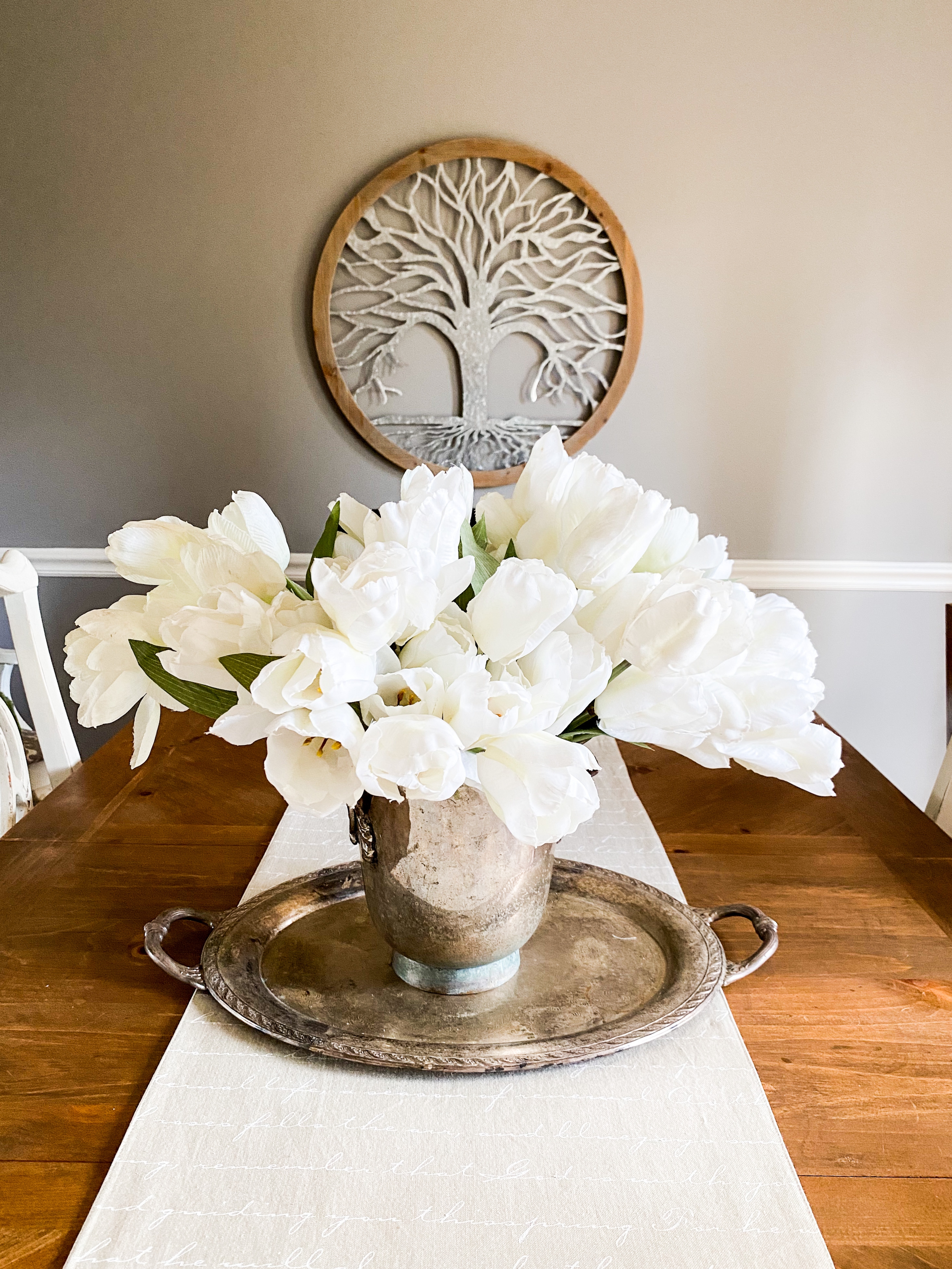 Spring Refresh In The Dining Room